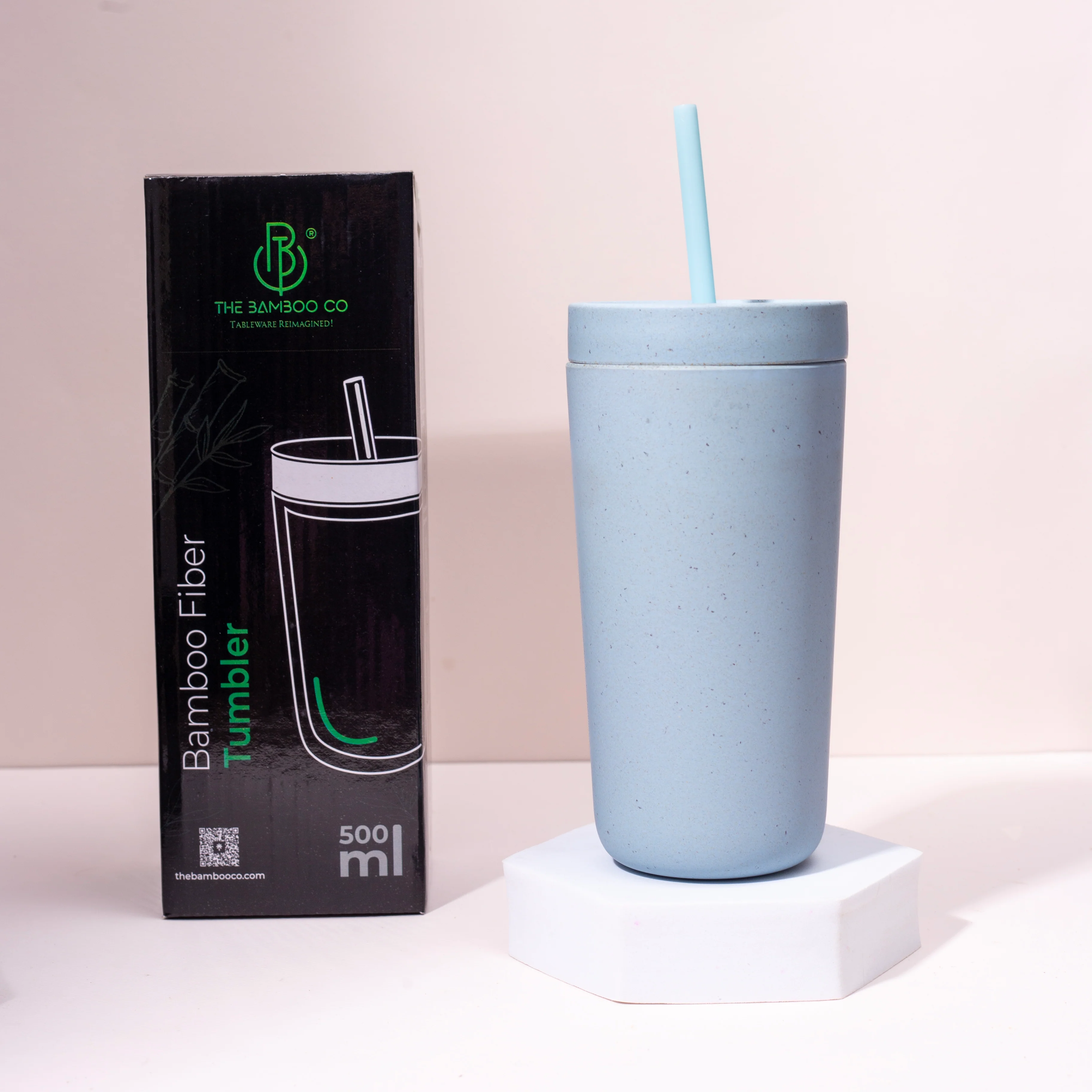 Drink It Up! Modern Bamboo Drinking Sipper for Adults and Kids (Age 7+ Years) with Straw - Image 4