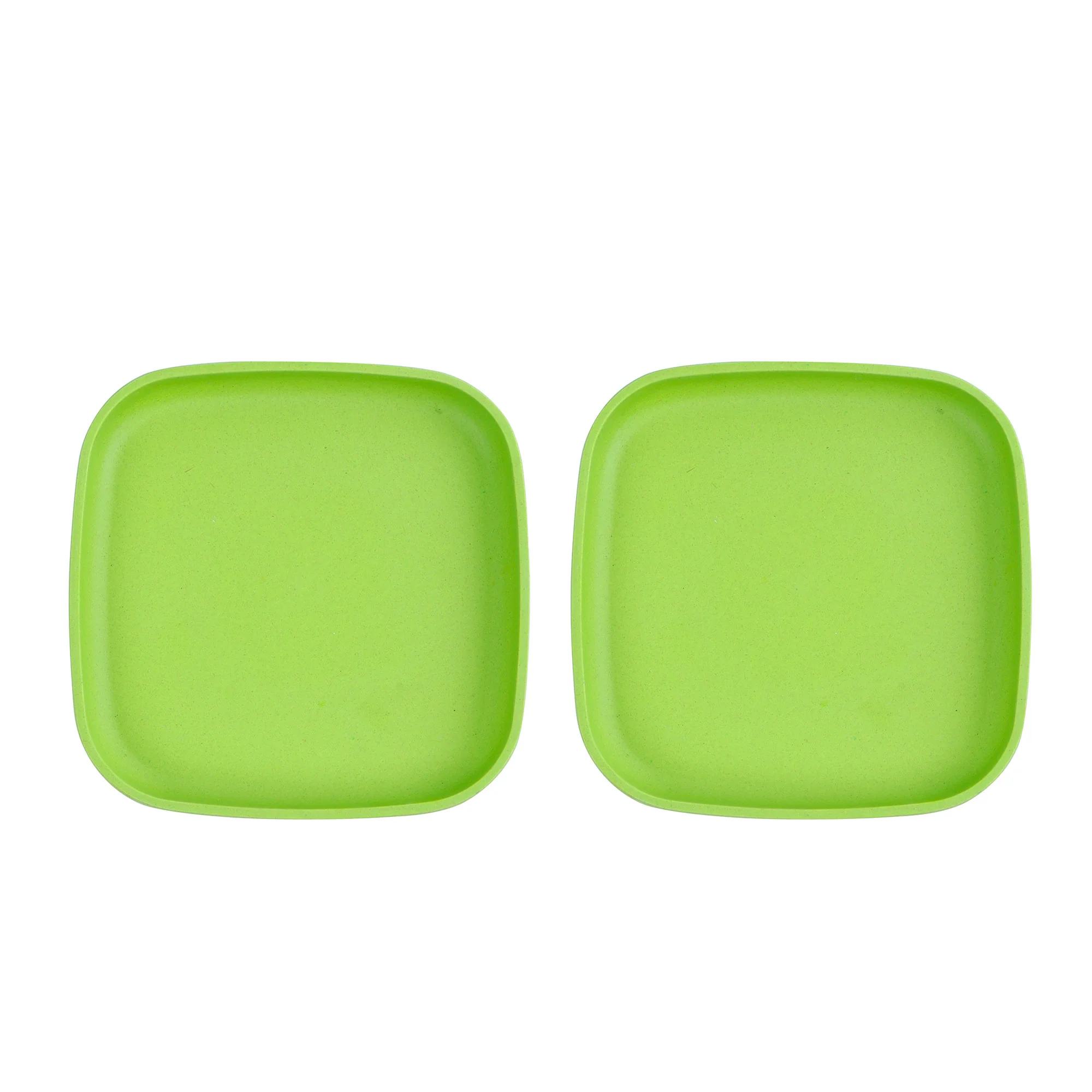 Kids Bamboo Classic Square Plate- Set of 2 - Image 3