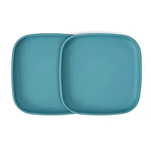 Kids Bamboo Classic Square Plate- Set of 2 - Image 4