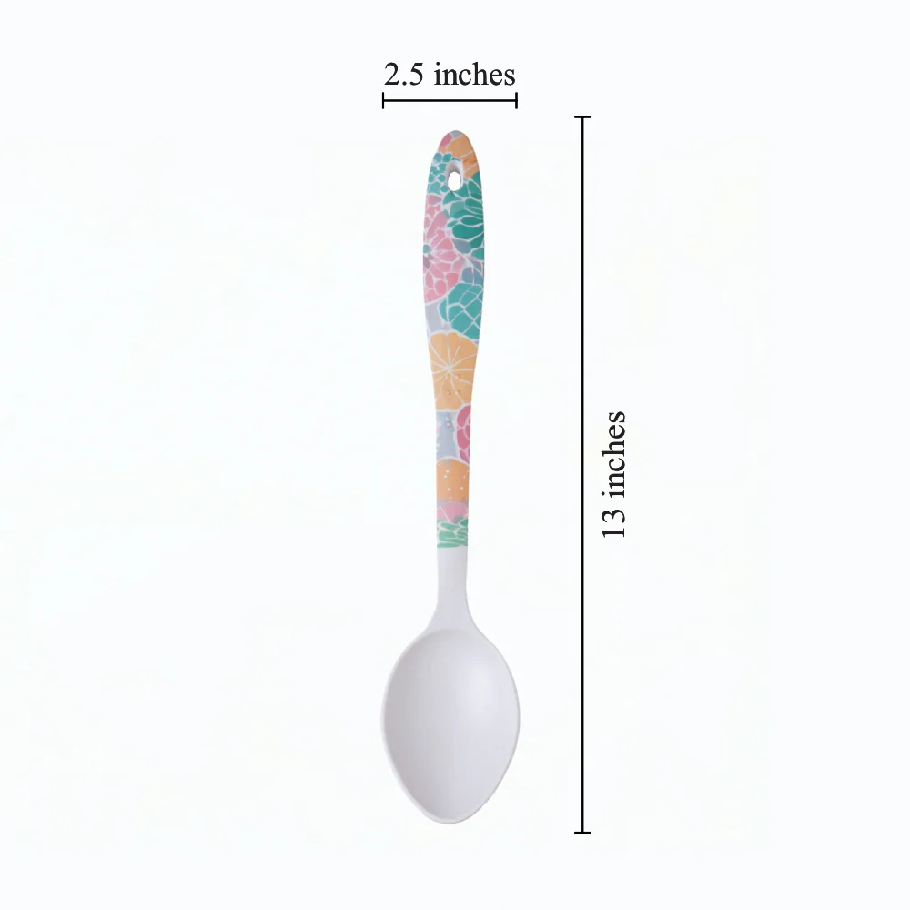 Spring Hues Bamboo Serving Spoons & Turner - Image 5