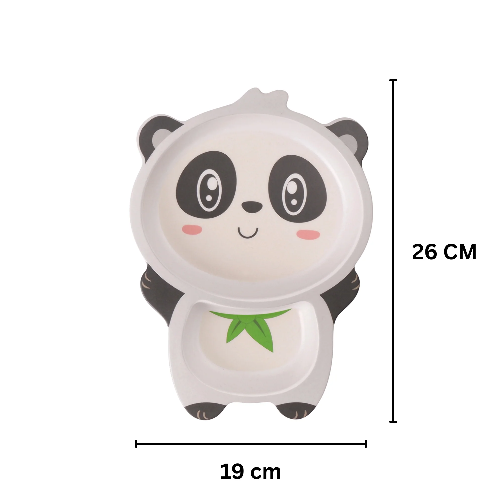 Playful Panda Bamboo Kids Dinner /Feeding Set of 5 - Image 8