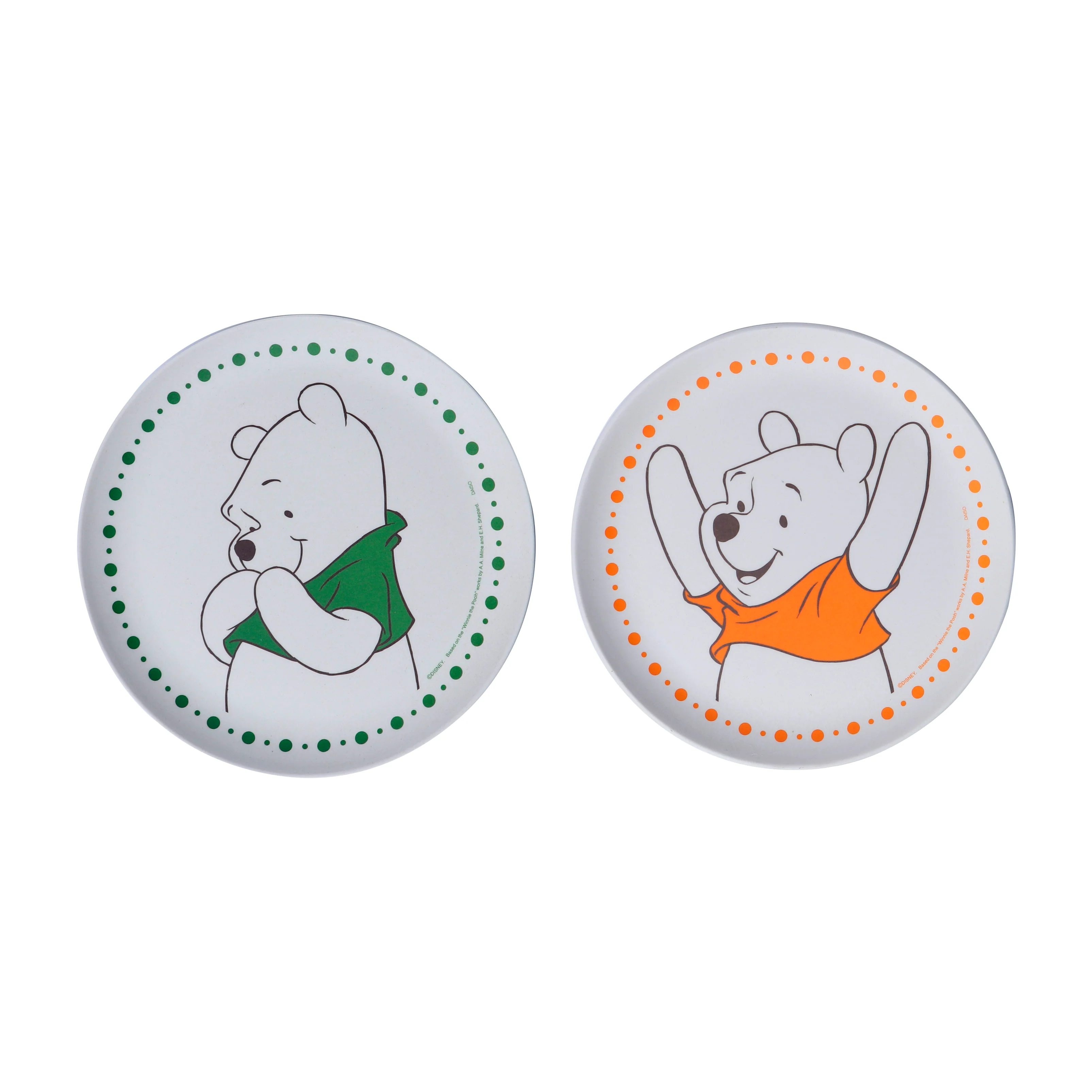 Winnie - The- Poooh Kids Plate- Set of 2- Multi color - Image 3