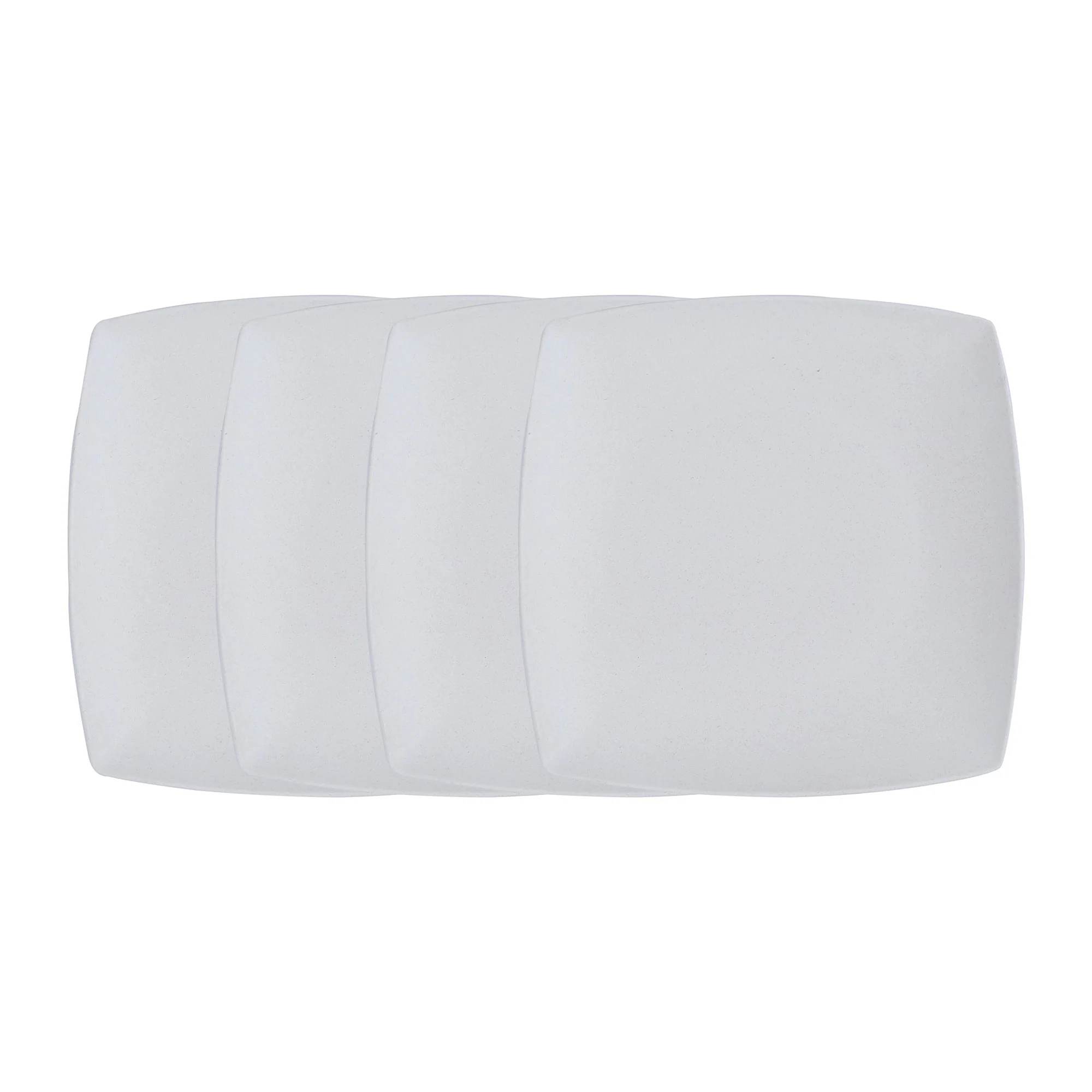 Yellow Bamboo Appetizer/Quarter Plate -Set of 4 - Image 6